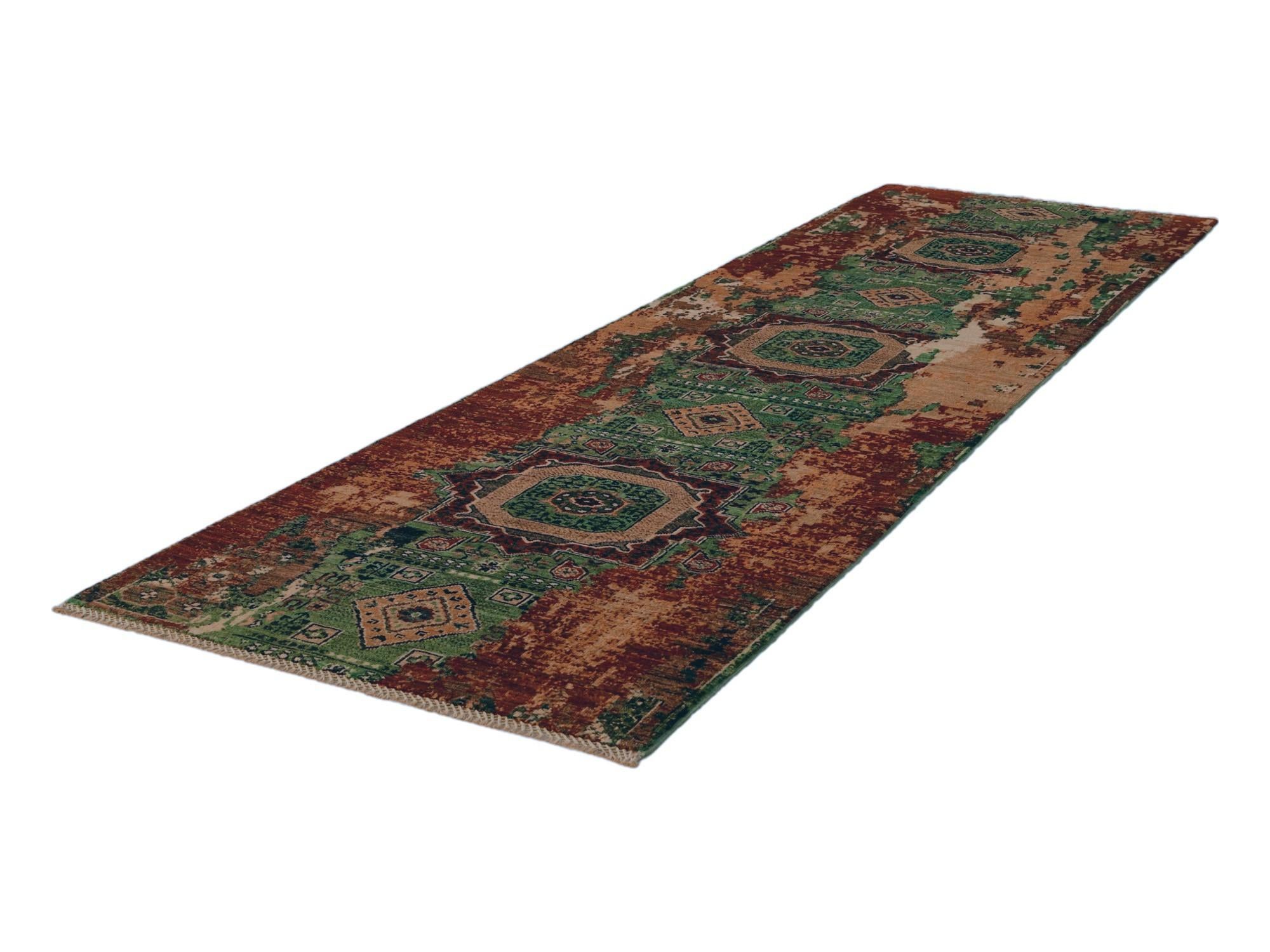 2' 11 x 10' 3 Hand Knotted Mamluk Ziegler Runner Rug
