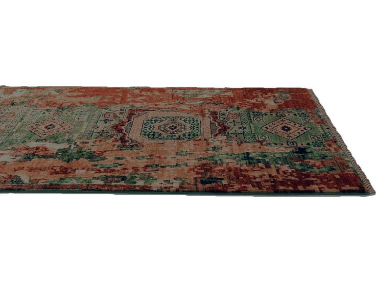Detail image of 2' 11 x 10' 3 Hand Knotted Mamluk Ziegler Runner Rug