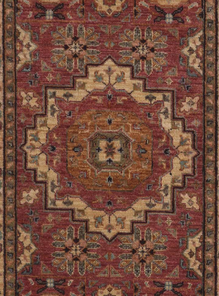 2' 7 x 10' Hand Knotted Mamluk Ziegler Runner Rug