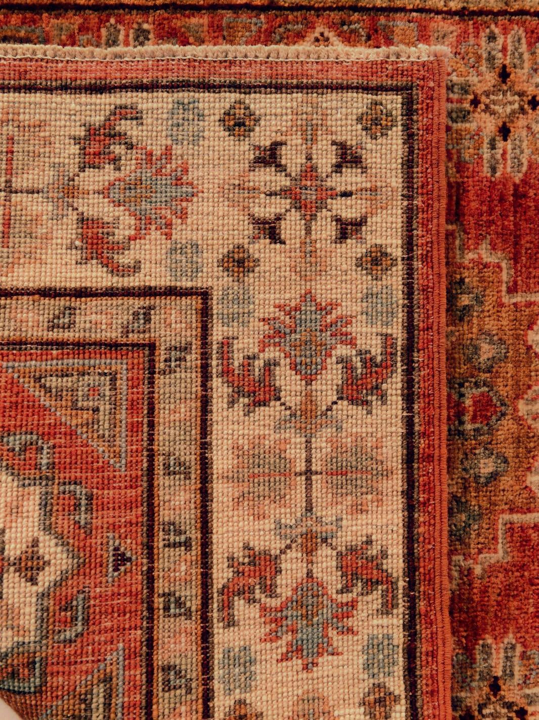 80cm x 305cm anudado a mano Mamluk Ziegler Alfombra Pasillera