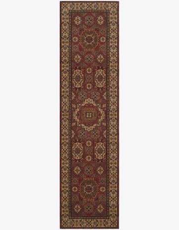 2' 7 x 10' Hand Knotted Mamluk Ziegler Runner Rug