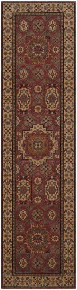 2' 7 x 10' Hand Knotted Mamluk Ziegler Runner Rug