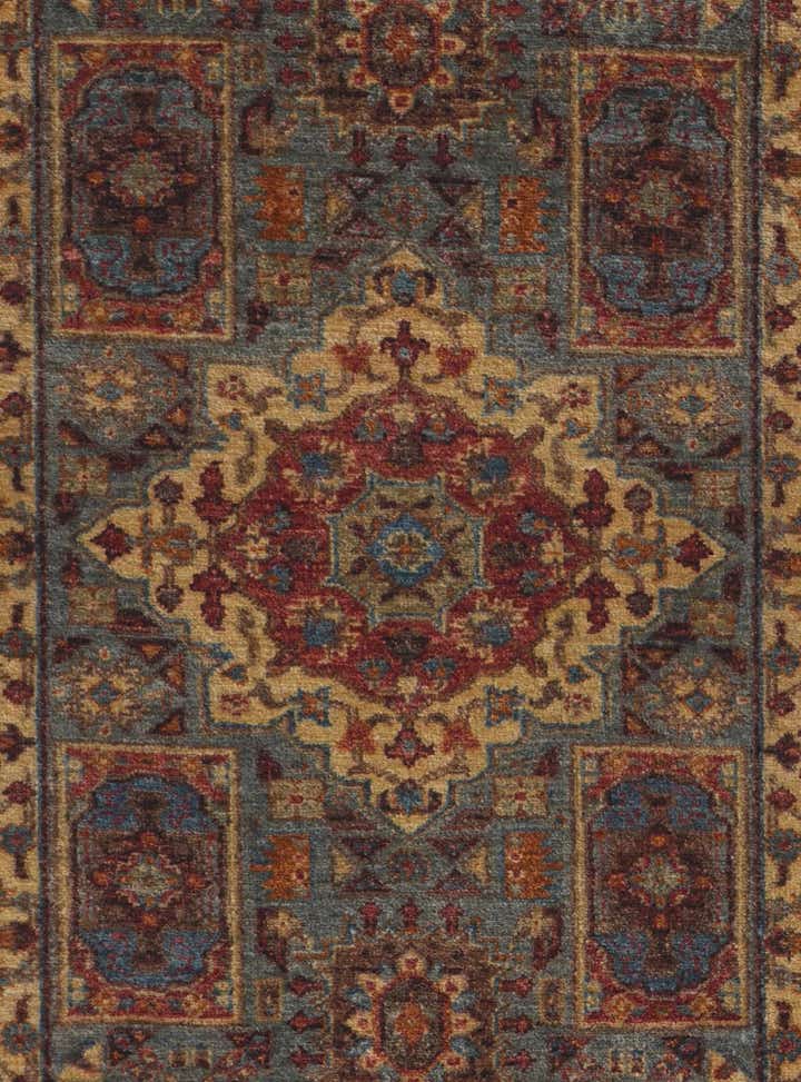 2' 9 x 10' 1 Hand Knotted Mamluk Ziegler Runner Rug