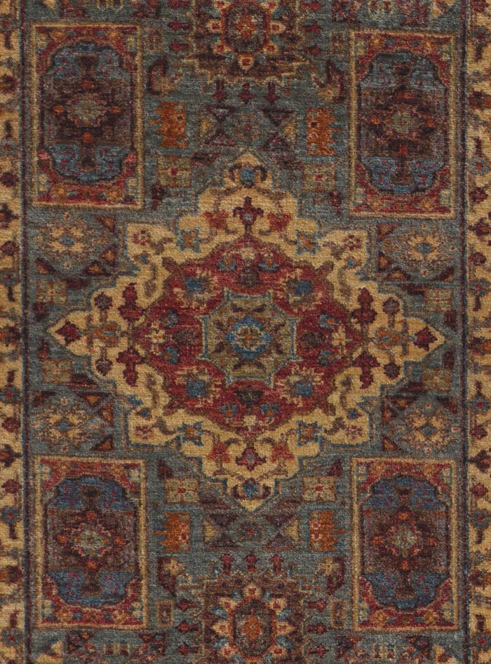 Detail image of 2' 9 x 10' 1 Hand Knotted Mamluk Ziegler Runner Rug