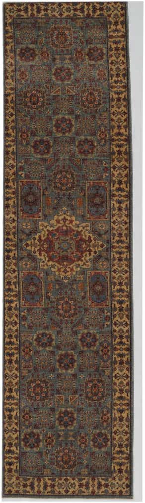 2' 9 x 10' 1 Hand Knotted Mamluk Ziegler Runner Rug