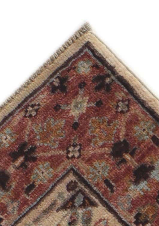 2' 8 x 9' 9 Hand Knotted Mamluk Ziegler Runner Rug
