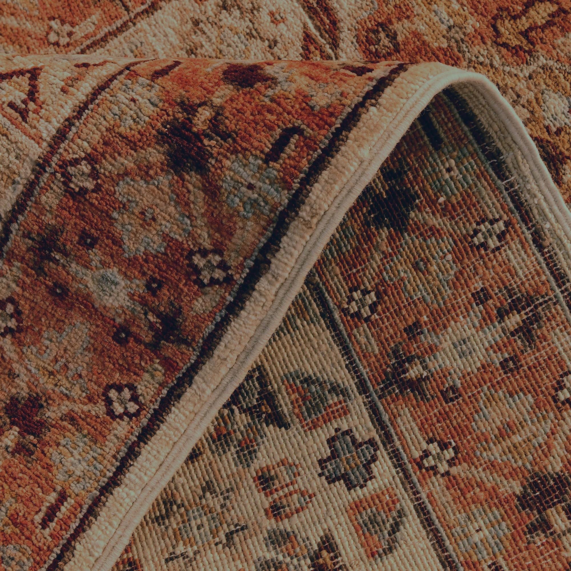 2' 8 x 9' 9 Hand Knotted Mamluk Ziegler Runner Rug