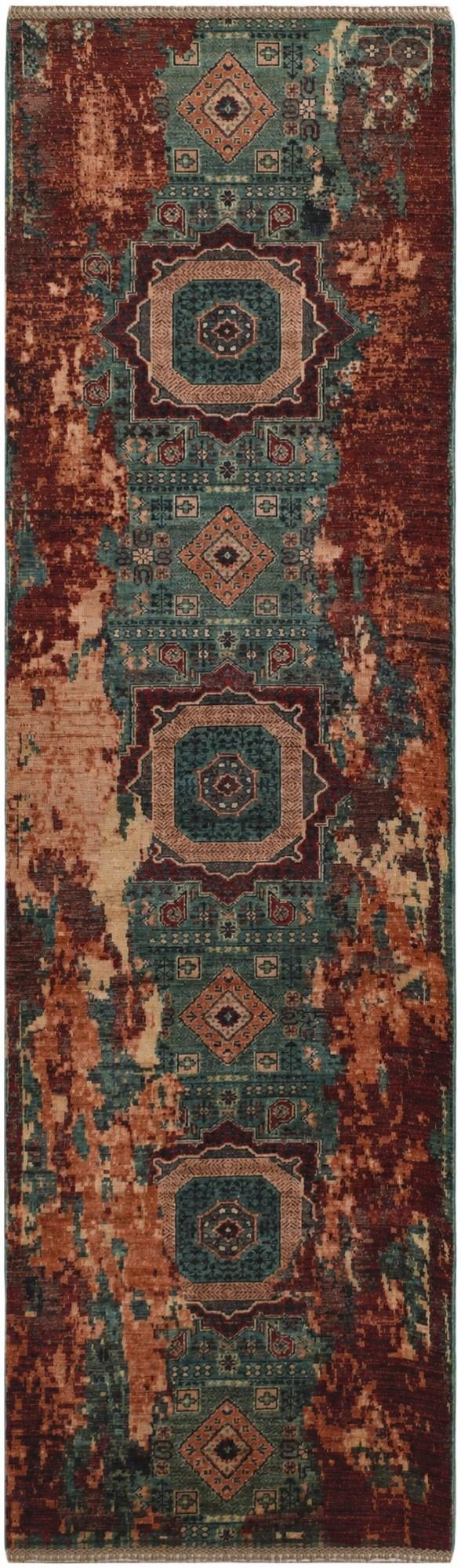 3' x 10' 1 Hand Knotted Mamluk Ziegler Runner Rug