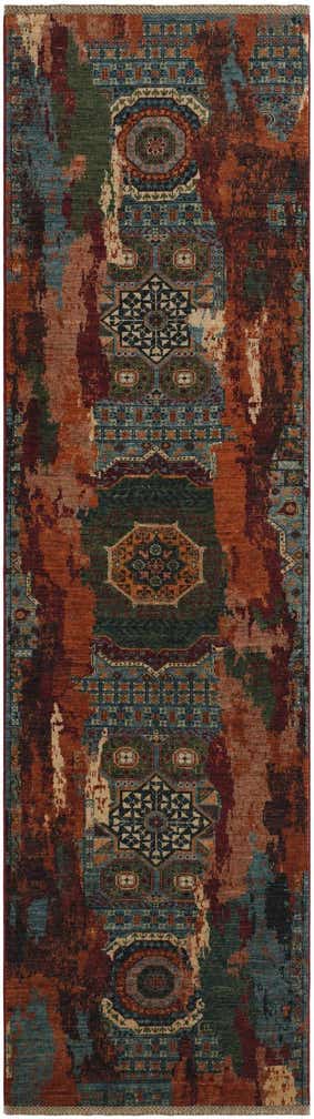 3' x 10' 4 Hand Knotted Mamluk Ziegler Runner Rug