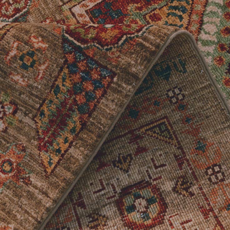 Detail image of 2' 9 x 9' 9 Hand Knotted Mamluk Ziegler Runner Rug
