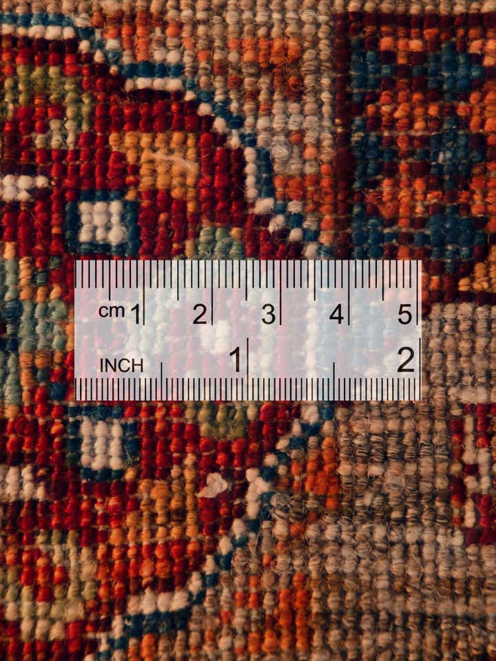2' 9 x 9' 9 Hand Knotted Mamluk Ziegler Runner Rug