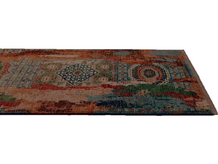 3' x 10' 4 Hand Knotted Mamluk Ziegler Runner Rug
