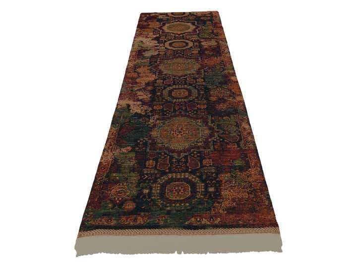 2' 7 x 9' 8 Hand Knotted Mamluk Ziegler Runner Rug