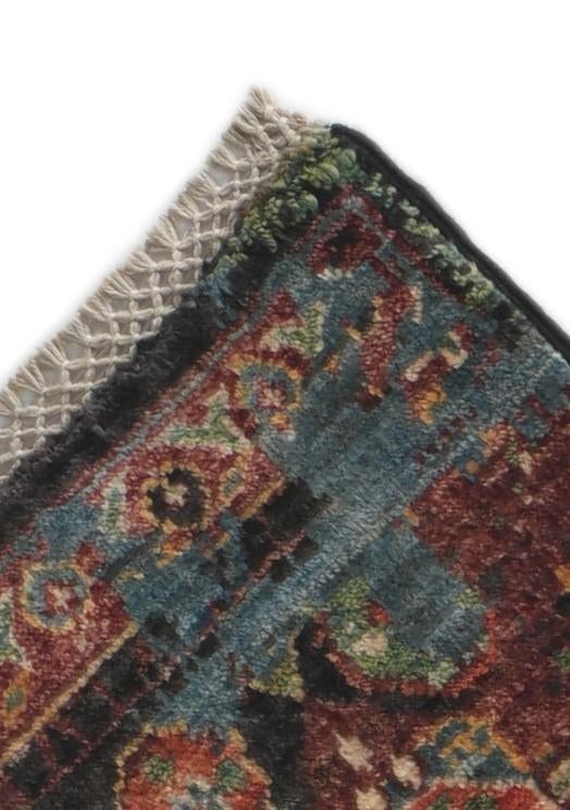 2' 7 x 9' 8 Hand Knotted Mamluk Ziegler Runner Rug