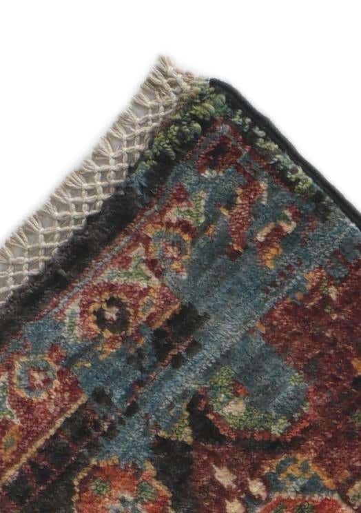 2' 7 x 9' 8 Hand Knotted Mamluk Ziegler Runner Rug