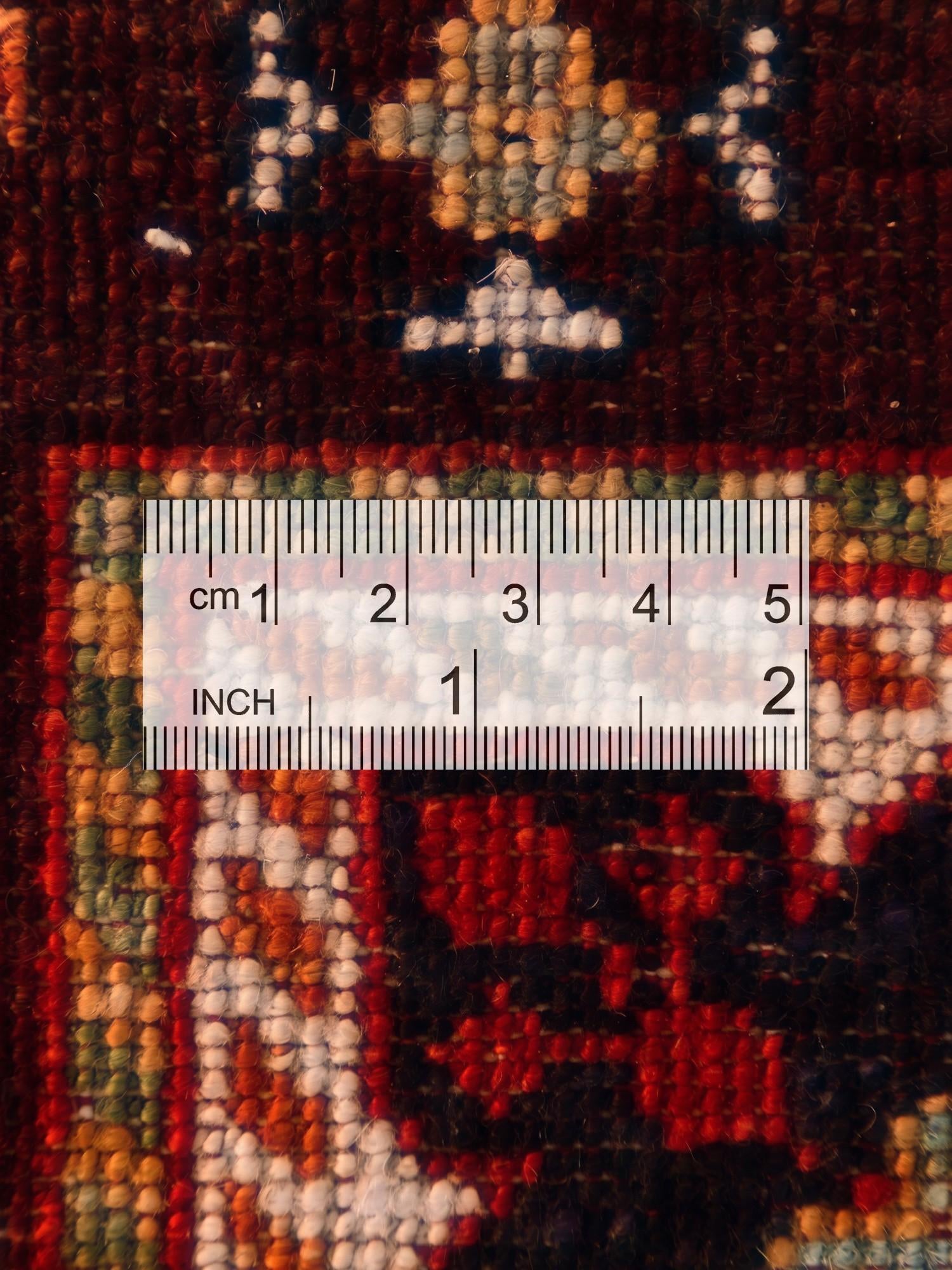 2' 8 x 13' 8 Hand Knotted Mamluk Ziegler Runner Rug