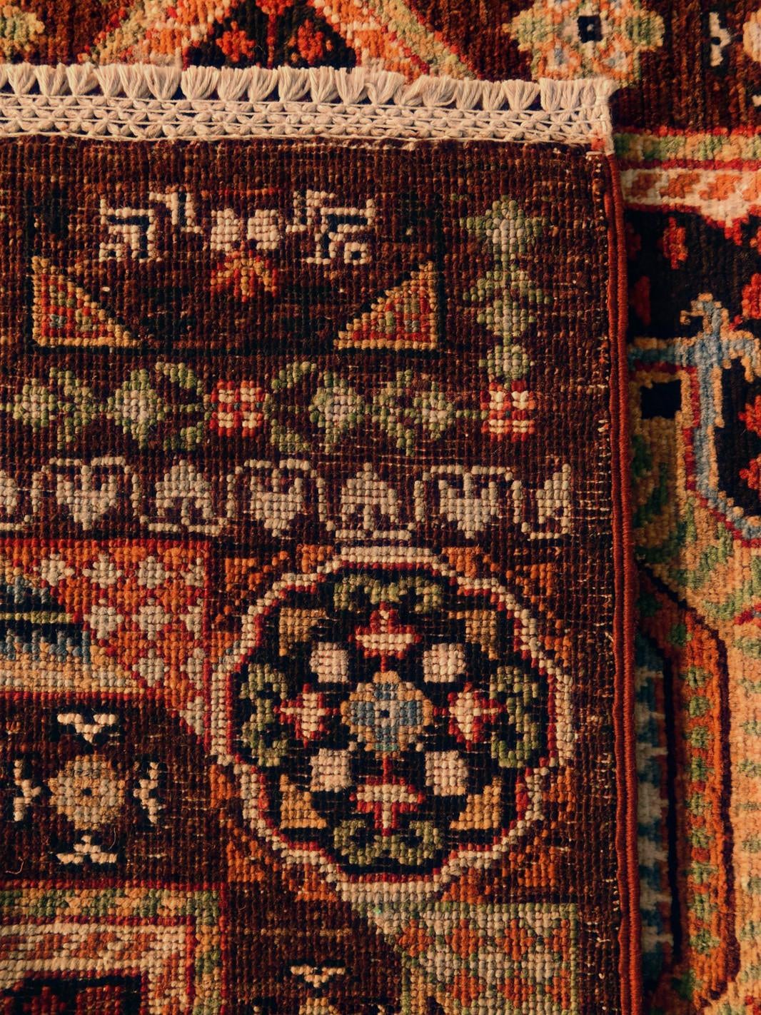 80cm x 415cm anudado a mano Mamluk Ziegler Alfombra Pasillera