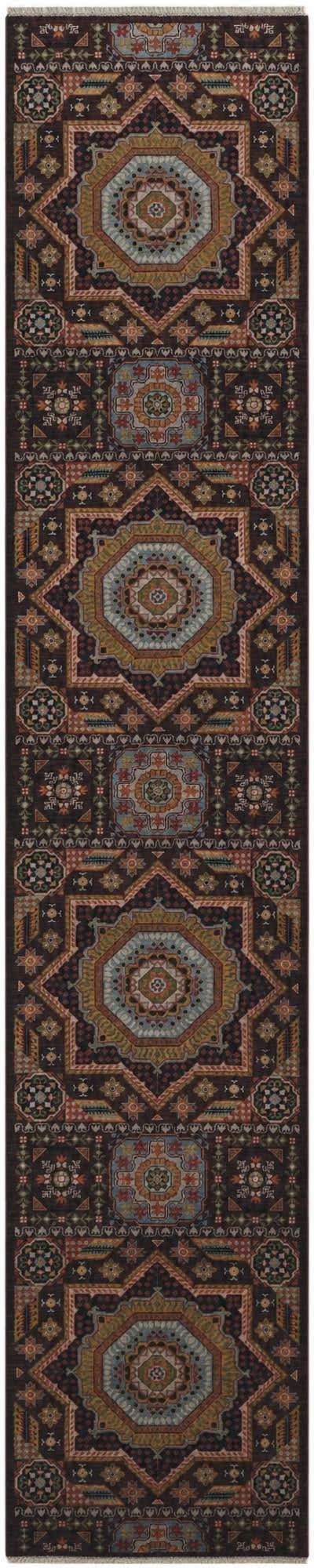 2' 8 x 13' 8 Hand Knotted Mamluk Ziegler Runner Rug
