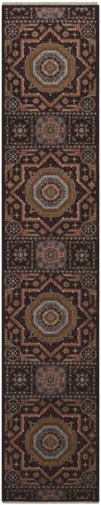 2' 8 x 13' 8 Hand Knotted Mamluk Ziegler Runner Rug