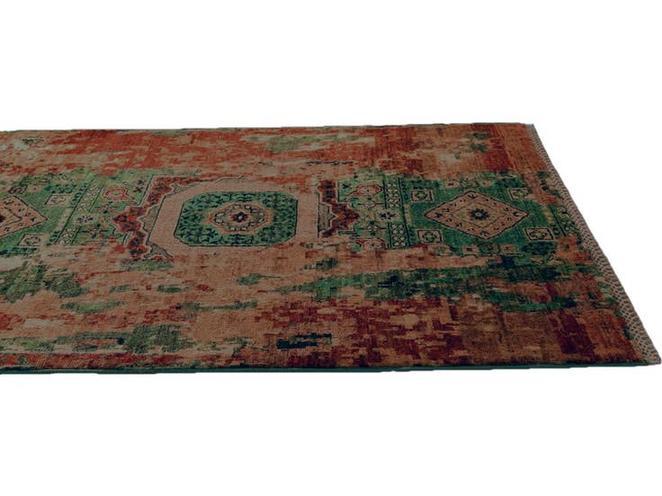 Detail image of 3' x 10' 2 Hand Knotted Mamluk Ziegler Runner Rug
