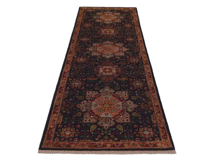 2' 8 x 8' 6 Hand Knotted Mamluk Ziegler Runner Rug
