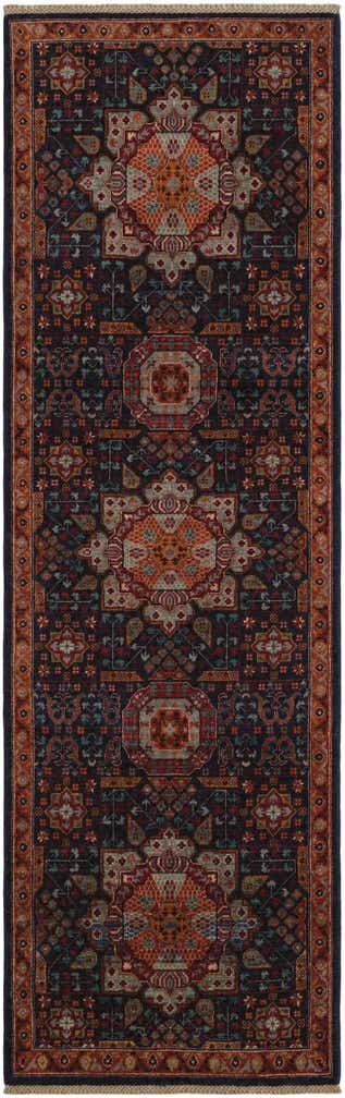 2' 8 x 8' 6 Hand Knotted Mamluk Ziegler Runner Rug