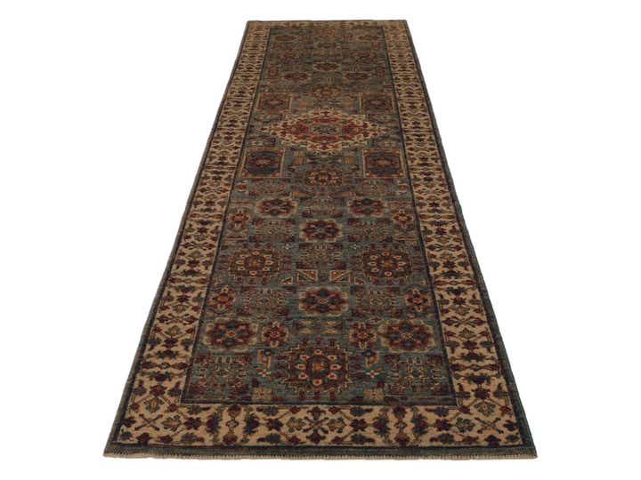 2' 9 x 10' Hand Knotted Mamluk Ziegler Runner Rug
