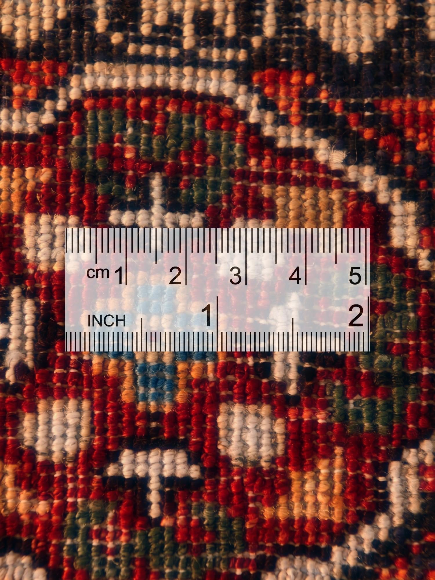 80cm x 300cm anudado a mano Mamluk Ziegler Alfombra Pasillera
