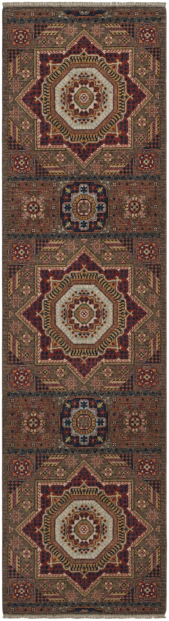 2' 9 x 10' Hand Knotted Mamluk Ziegler Runner Rug