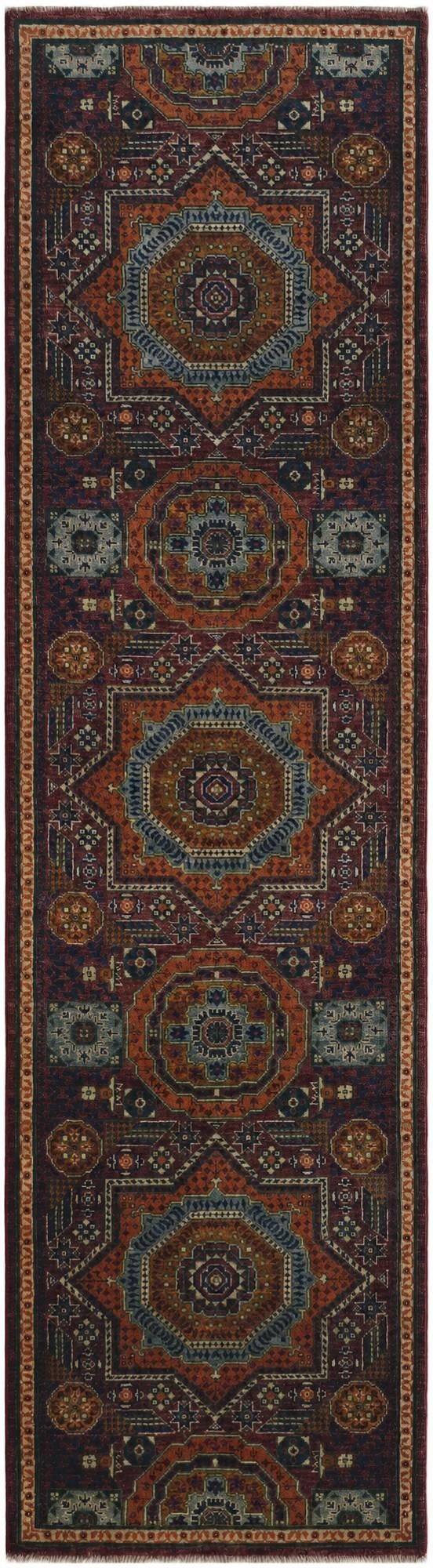 2' 8 x 9' 10 Hand Knotted Mamluk Ziegler Runner Rug