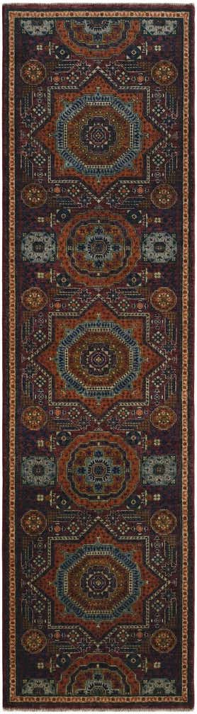 2' 8 x 9' 10 Hand Knotted Mamluk Ziegler Runner Rug