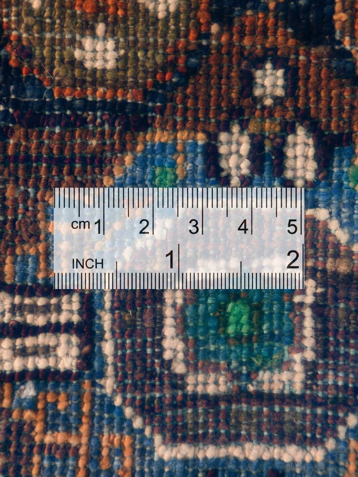 Detail image of 2' 8 x 9' 6 Hand Knotted Mamluk Ziegler Runner Rug
