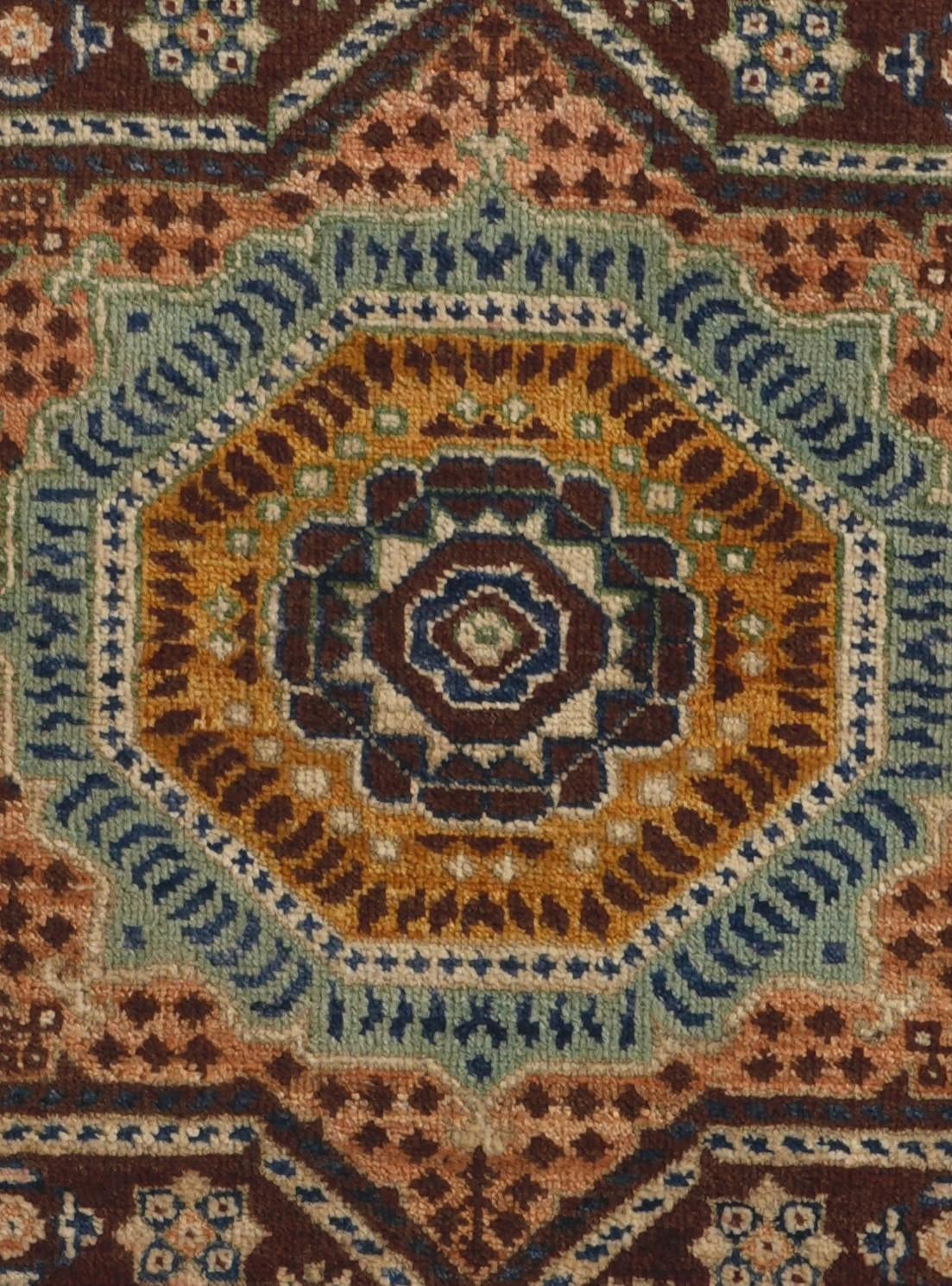 2' 8 x 9' 10 Hand Knotted Mamluk Ziegler Runner Rug