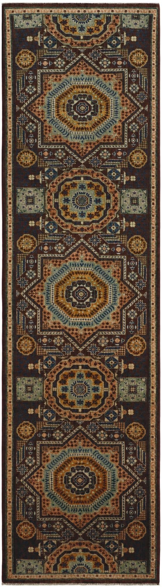 2' 8 x 9' 10 Hand Knotted Mamluk Ziegler Runner Rug
