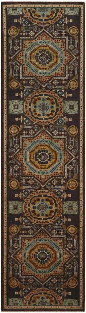 2' 8 x 9' 10 Hand Knotted Mamluk Ziegler Runner Rug