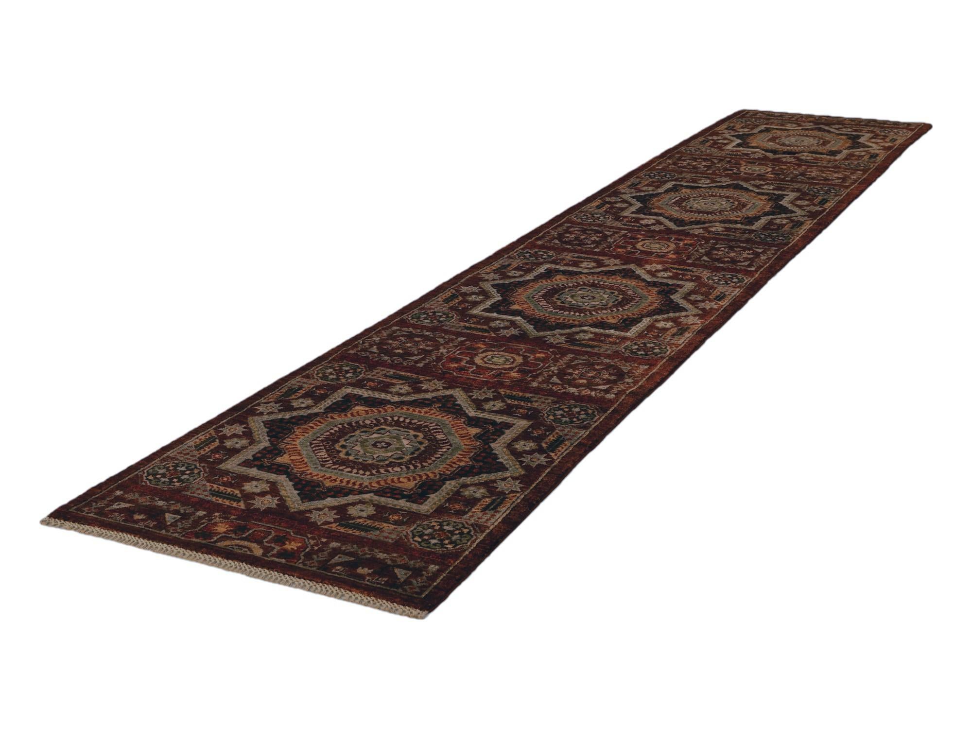 2' 7 x 13' 6 Hand Knotted Mamluk Ziegler Runner Rug