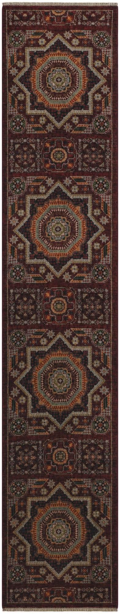 2' 7 x 13' 6 Hand Knotted Mamluk Ziegler Runner Rug