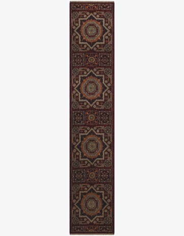 2' 7 x 13' 6 Hand Knotted Mamluk Ziegler Runner Rug