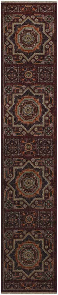 2' 7 x 13' 6 Hand Knotted Mamluk Ziegler Runner Rug