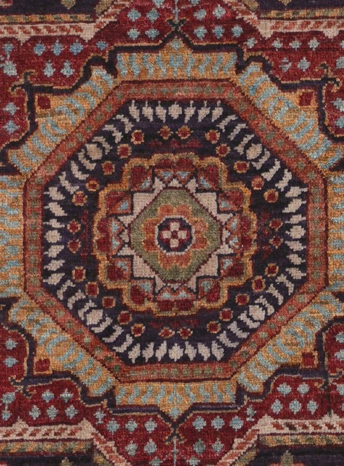 Detail image of 2' 9 x 9' 10 Hand Knotted Mamluk Ziegler Runner Rug