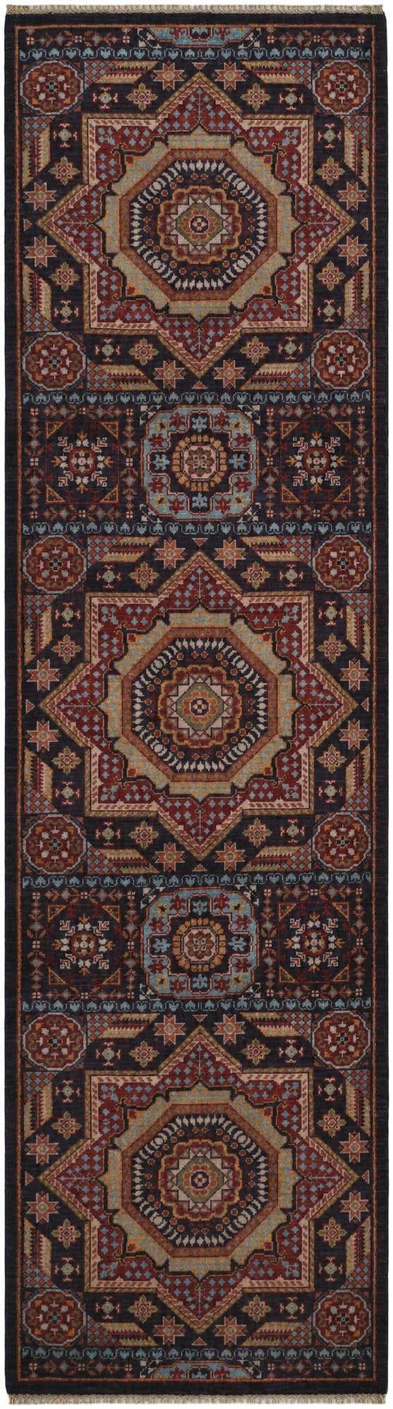 2' 9 x 9' 10 Hand Knotted Mamluk Ziegler Runner Rug