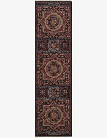 2' 9 x 9' 10 Hand Knotted Mamluk Ziegler Runner Rug