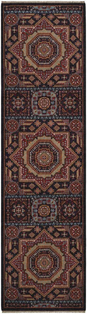 2' 9 x 9' 10 Hand Knotted Mamluk Ziegler Runner Rug
