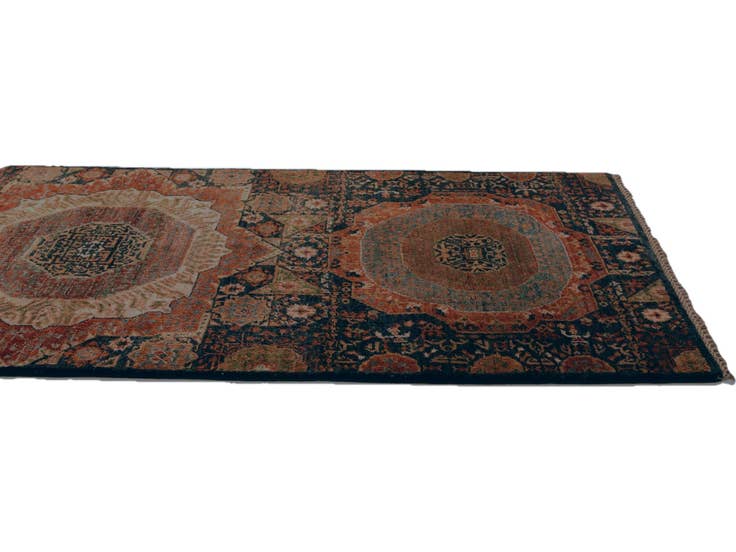 Detail image of 2' 9 x 12' 6 Hand Knotted Mamluk Ziegler Runner Rug
