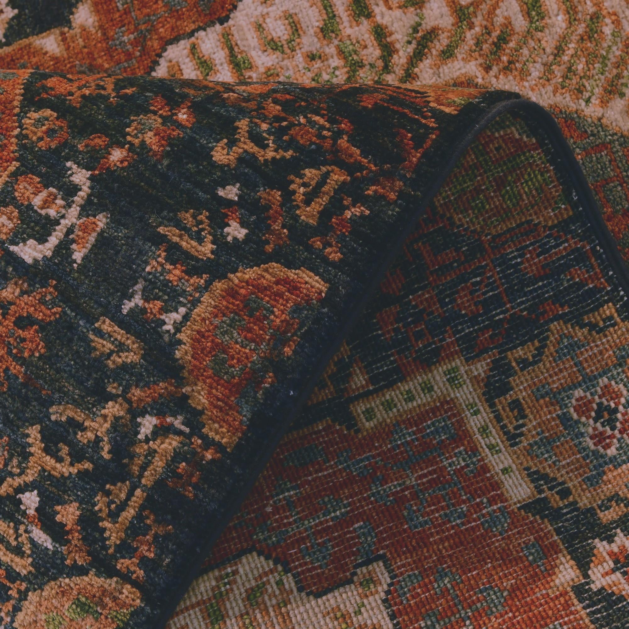 2' 9 x 12' 6 Hand Knotted Mamluk Ziegler Runner Rug