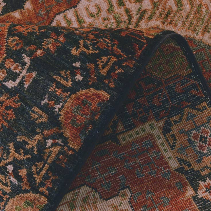 Detail image of 2' 9 x 12' 6 Hand Knotted Mamluk Ziegler Runner Rug