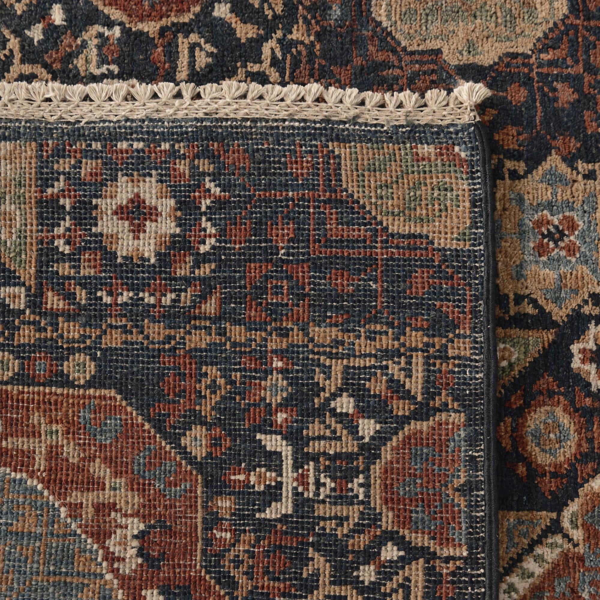 85cm x 380cm anudado a mano Mamluk Ziegler Alfombra Pasillera