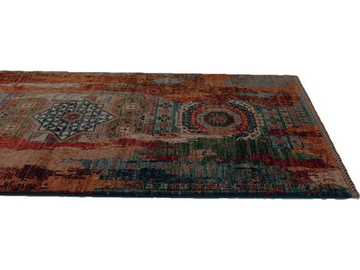 Detail image of 2' 11 x 10' 7 Hand Knotted Mamluk Ziegler Runner Rug