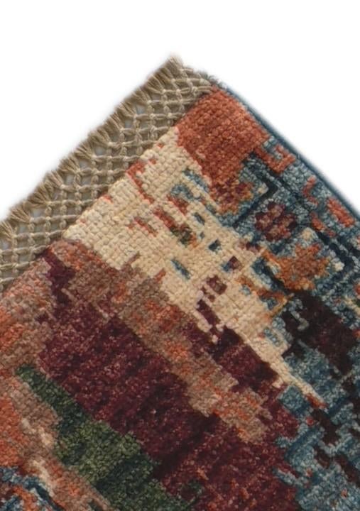 2' 11 x 10' 7 Hand Knotted Mamluk Ziegler Runner Rug