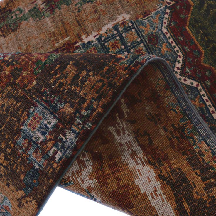 Detail image of 2' 11 x 10' 7 Hand Knotted Mamluk Ziegler Runner Rug